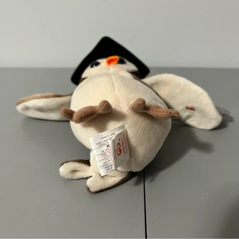 3/25$(Mix) TY Wise Graduation Owl Beanie Baby Mint Rare Retired 1998 NWT - Picture 8 of 13